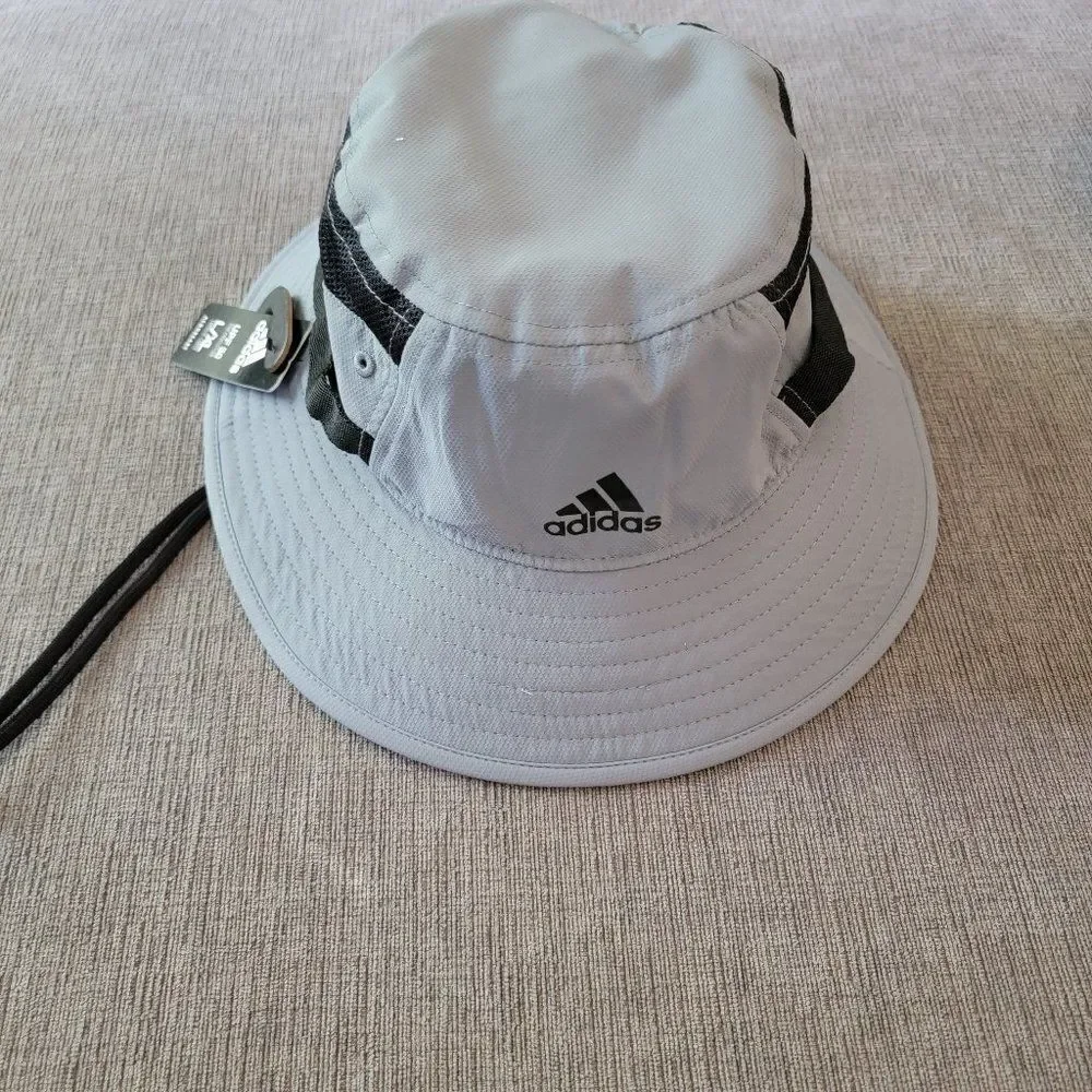 Men's Adidas Victory III Bucket Hat, Size: Large/XL, Med Grey